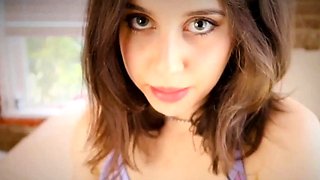 Redhead Tatted Babe Makes Herself Cum on Cam with Dildo