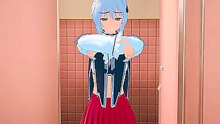 Rias Watch Akeno Fucking And Xenovia & Koneko Lesbian Sex - Dxd Ntr Madness Series - Car Toon