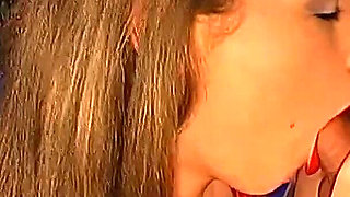 Filthy Brunette in Red Lingerie: Fingered Hard, Fucked Deep and Facial Cum Blast!