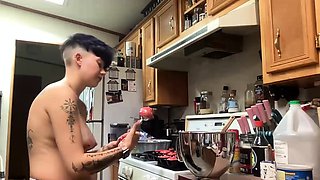 Chubby Brunette Big Boobs Dildo Masturbation