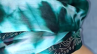 Hit Desi Step Mom&#039;s fat and fair ass from behind.