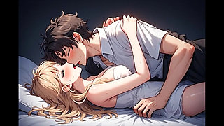 3D Cartoon on closeup kissing Animation, AI Generated Cartoon content, Uncensored video of 18 Year old Anime Girl