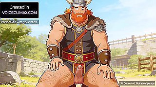 Car Toon And Erotic Audio - Bara Viking Bear Olaf: On My Dick While Vikings Rail You - Group Creampie Yaoi Fantasy