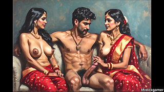 Indian college teacher and students gangbang hot blowbang indian teacher