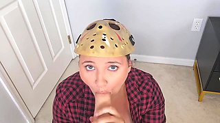 my sister scares me, but she made me hard - Fetish