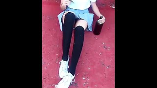 Hot Mexican Students Jorge & Sophi B Caught Fucking in Class - Public Sex & Blowjob, Part 1