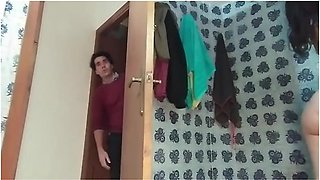 I Catch My Stepsister Naked In The Shower She Sees Me And Wants My Hard Cock