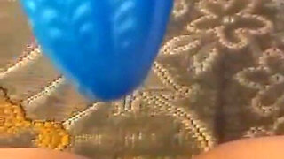 Wife Cum on Monster Dildo