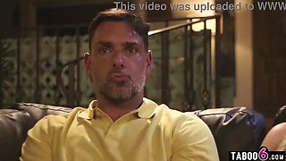 Stepdad Ryan Driller Fucks Teen Stepdaughter & Her Bisexual Blonde Friend Sophia Sterling