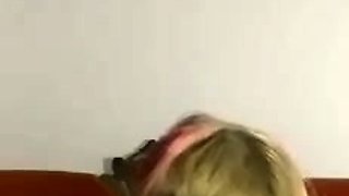 Cumbrain Amateur Dildo Blowjob With Face Close Up