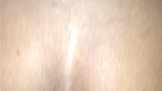 Quickie with Wife in Dogg Style, Filling Her Pussy with Cum Until It Drips