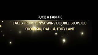 Gags Hard On Calebs Throbbing Kenyan Cock! - Siri Dahl, Tory Lane And Porno Dan