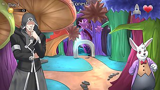 Shrinking man, shrinking, shrinking animation