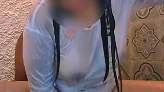 Bonnie Pounds Her Lucky Fan Until He Prematurely Cums and Uncontrollably Pisses on Her Sexy Body