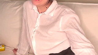 School Girl Furiously Farts in Your-face