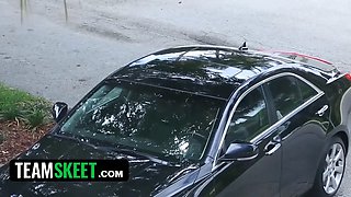 Perfect Whore Kimmy Granger Is a Dirty Little Trespasser Who Takes the Biggest Dick of Her Life!