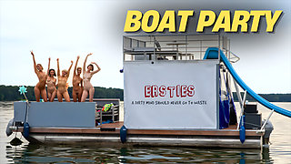 Ersties - Boat Party - Amateur Babes Start The Party Whilst The Tension Rises (Ep 2 of 4)