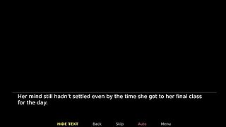 Playing with my naughty pussy during class - Casey Falls #7