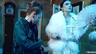 Fruity bimbos exciting adult video