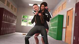 My Step MOM Asking Me For Coffee after I Returned Tired From Exhausting School Friends