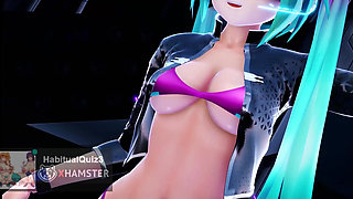 mmd r18 Miku Dirty Bomb sex dance fuck hard dildo ntr want to gangbang cum swallow milf 3d hentai