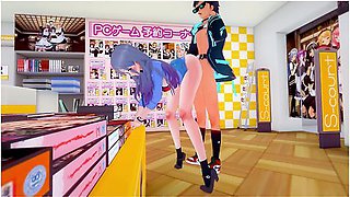 Marin Kitagawa Fucked In Manga Store In School Uniform Hmv
