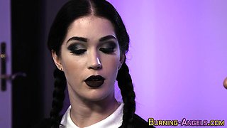 Alternative slut sucking and riding