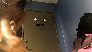 Amateur striptease and Solo masturbation