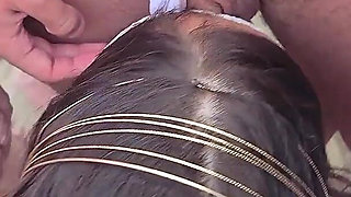 Angel Bathed in Cumshots Bukkake