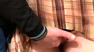 Strange Perv Went Too Far Fingered Hot Mif Pussy in Subway