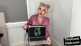 Pathetic tiny male pole incel minimized by femdom