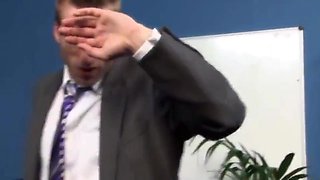 Mistress Latex, Jamie Barry And Cindy Behr - Latex Mistress Ensures Her Slaves Bond