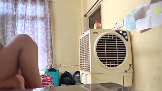 Desi College Girl Fucks Boyfriend in Hostel - Blowjob, Doggy Style & Cumshot