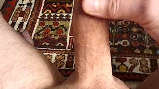 Playing with my 14 cm dick