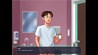 Summertime Saga Sex Scene: Dabby and Anon Hot 3D Cartoon Fuck in HD