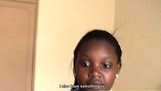 Adorable Tight African College Teen Casting