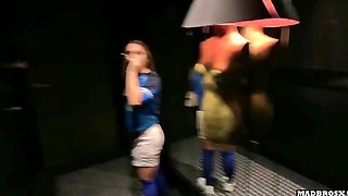 Italian Fan From Napoli Cheats On Boyfriend, Takes BBC Up Her Huge Ass To Say Sorry