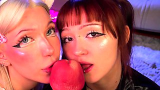 Gorgeous Blonde Teen Using Sex Toys