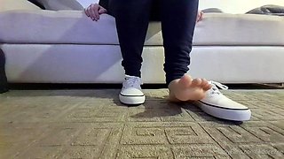 Linsey Dawn solo foot fetish