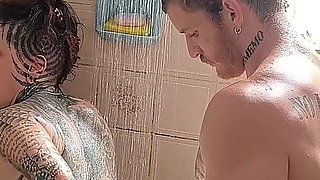 Fucking the Ass in the Shower