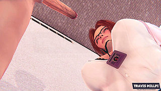 Private Lesson with the Redhead Professor Fail the Test, Get Punished