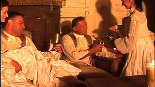 Great Orgy in the 18th Century Venetian Inn