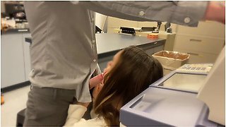 My Bosses Wife Catches Me Jerking Off In The Copy Room Then Sucks My Cock