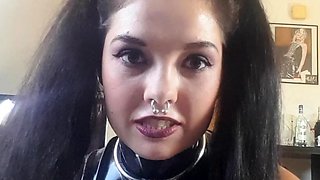 Amateur blondie solo anal masturbation