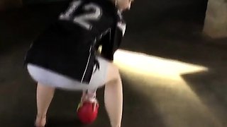 Kitty Karsen Masturbates outdoors