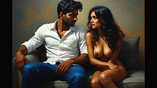 Mallu aunty and her son's friends from office comes to home to fuck and enjoy her pussy