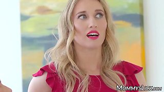 Jade Baker, Lacey Little And Alexis Fawx In Lures Stepmom Into Wild Threesome With Stepsis