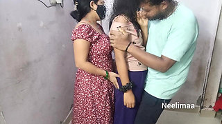 Indian Desi Bhabhi Threesome Sex Video. Indian Threesome Sex Video.