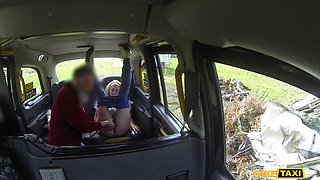 Tattooed Blonde's Wild Passion in Steamy Ride