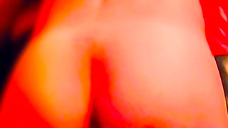 Evening Massage of My Vagina with a Rubber Dildo